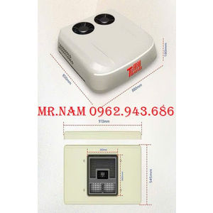 ĐIỀU HÒA ÂM TRẦN XE TẢI TIANRIVER 2 QUẠT CÔNG SUẤT 2500W, FULL TÍNH NĂNG GIÁ CẠNH TRANH