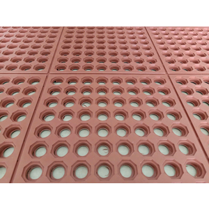 Thảm cao su chống trơn trượt dạng lắp ghép- WG710 - Đỏ