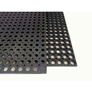 Thảm cao su chống trơn trượt - WG701 MÀU ĐEN- ĐỎ