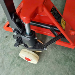 Xe nâng tay DB25 tải trọng 2500kg bánh nilon trắng