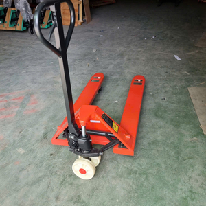 Xe nâng tay DB25 tải trọng 2500kg bánh nilon trắng