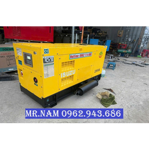 Máy Phát Điện Công Nghiệp Treo Công Lạnh, Công Suất 33kVA – Thương Hiệu Isuzu Nhật Bản.