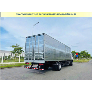 Xe tải Thùng dài 9m9 Thaco Linker T2-16 Thùng Kín Tải Trọng 7,8 Tấn.