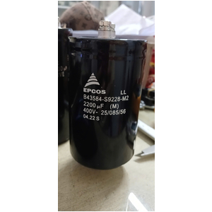 Tụ DC 400V 2200UF EPCOS mới có ốc đế B43584