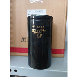 Tụ DC 450V 6800UF mới