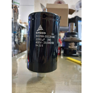 Tụ DC 400V 2200UF EPCOS mới có ốc đế B43584