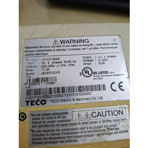 Driver servo Teco JSDEP 50A3 Tháo Máy