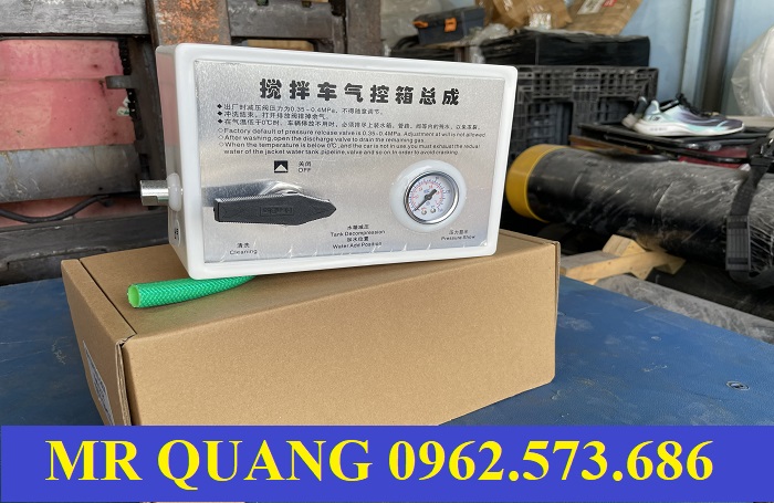 hộp điều khiển xe trộn bê tông