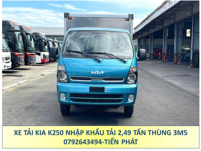 Xe Tải 2,5 Tấn KIA Frontier K250 Thùng Kín dài 3,5m và 4,5m Giá Lăn Bánh Mới Nhất