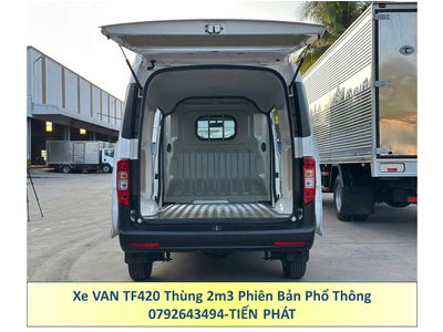 Xe Van Thùng 2m3 Thaco Towner TF420V 2S-E Phiên Bản Phổ Thông Mới Nhất Chạy Giờ Cấm 24/24
