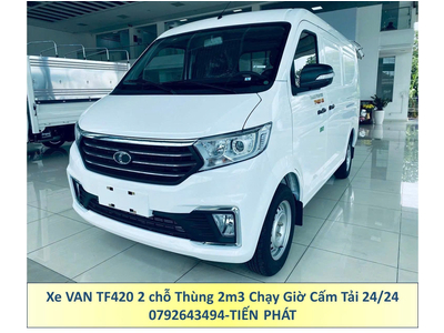 Xe Tải Van Thùng 2m3 THACO TF420V 2S Tải 945 KG Lưu Thông 24/24 tại TP.Hồ Chí Minh