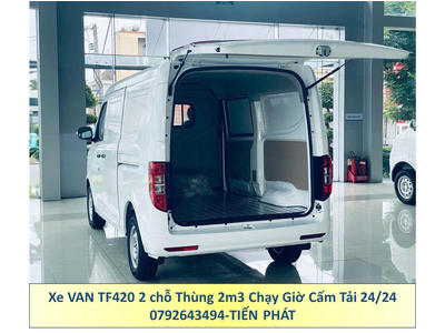 Xe Tải Van Thùng 2m3 THACO TF420V 2S Tải 945 KG Lưu Thông 24/24 tại TP.Hồ Chí Minh
