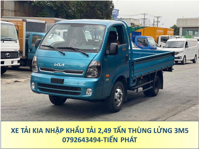Xe Tải KIA Frontier K250 Thùng lửng dài 3,5m và 4m5 Tải 2,5 Tấn