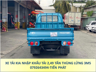 Xe Tải KIA Frontier K250 Thùng lửng dài 3,5m và 4m5 Tải 2,5 Tấn