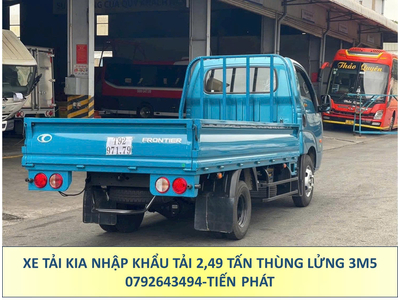 Xe Tải KIA Frontier K250 Thùng lửng dài 3,5m và 4m5 Tải 2,5 Tấn