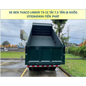 XE BEN THACO LINKER T3-12 TẢI 7.5 TẤN THÙNG 6 KHỐI