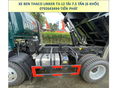 XE BEN THACO LINKER T3-12 TẢI 7.5 TẤN THÙNG 6 KHỐI