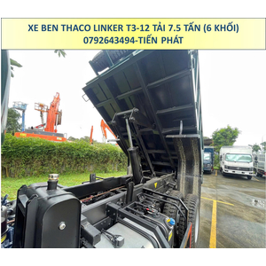 XE BEN THACO LINKER T3-12 TẢI 7.5 TẤN THÙNG 6 KHỐI