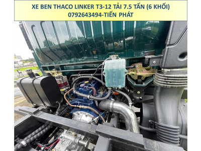 XE BEN THACO LINKER T3-12 TẢI 7.5 TẤN THÙNG 6 KHỐI