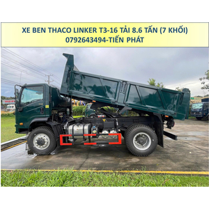 XE BEN 2 CẦU THACO LINKER T3-16 TẢI 8.6 TẤN THÙNG 7 KHỐI