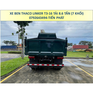 XE BEN 2 CẦU THACO LINKER T3-16 TẢI 8.6 TẤN THÙNG 7 KHỐI