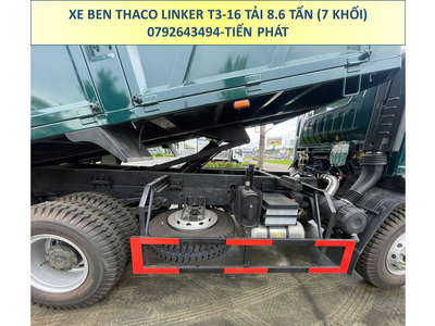 XE BEN 2 CẦU THACO LINKER T3-16 TẢI 8.6 TẤN THÙNG 7 KHỐI