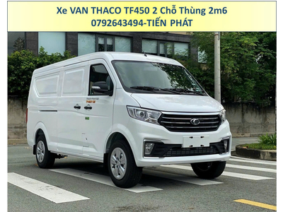 Xe Van Thùng 2m6 THACO TF450 Tải 945Kg Chạy Giờ Cấm Tại TP.HCM