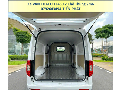 Xe Van Thùng 2m6 THACO TF450 Tải 945Kg Chạy Giờ Cấm Tại TP.HCM