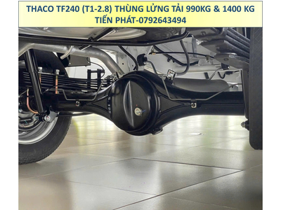 Xe Tải Thaco Thùng Lửng Dài 3m25 TF240 (T1-2.8) Tải Trọng 990Kg Và 1,4 Tấn