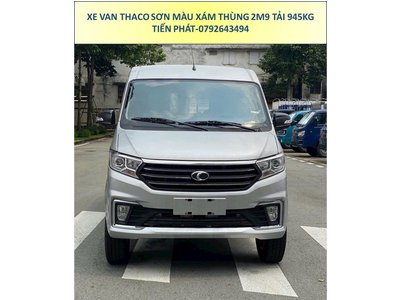 Xe Van Thaco Thùng 2m9 Tải 945Kg Sơn Màu Xám Chạy 24/24 TP.HCM
