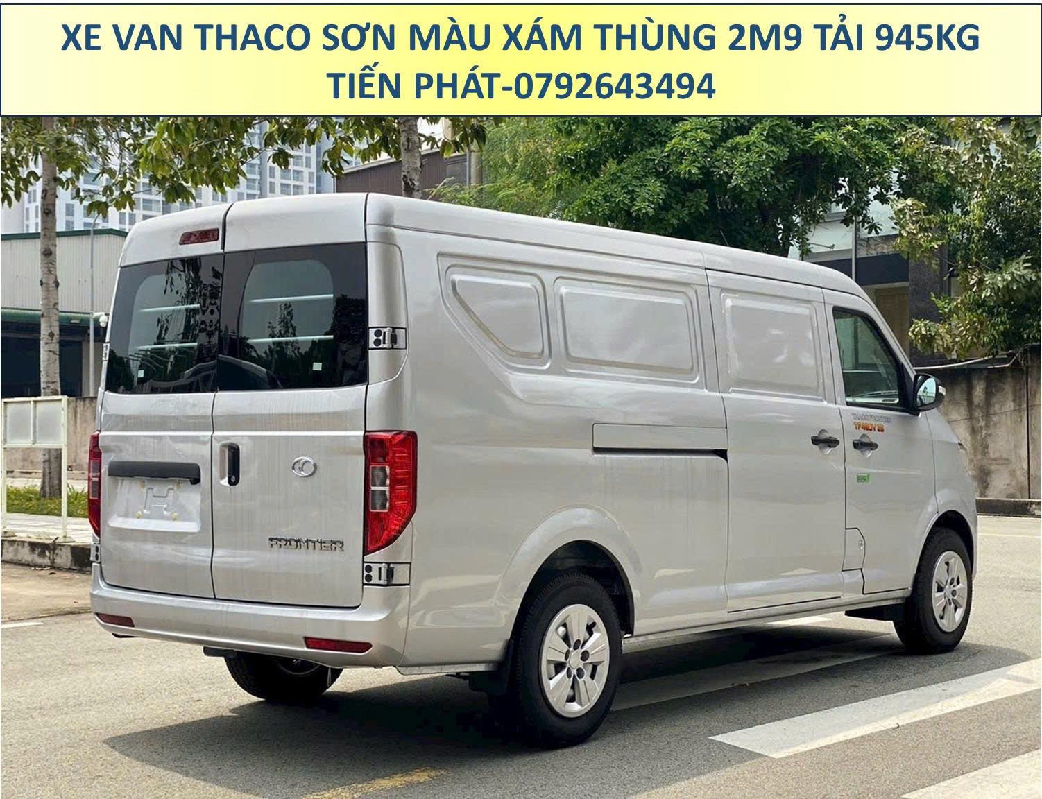 Xe Van Thùng 2m9 Tải 945Kg Sơn Màu Xám Chạy 24/24 TP.HCM