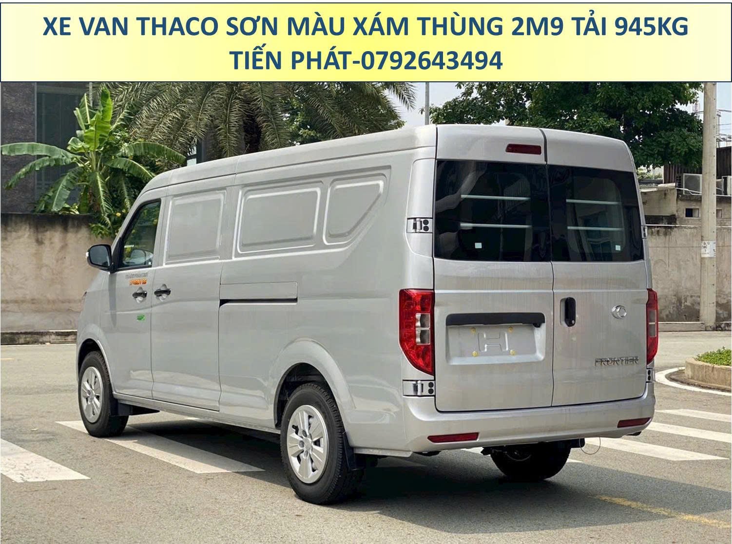 Xe Van Thùng 2m9 Tải 945Kg Sơn Màu Xám Chạy 24/24 TP.HCM