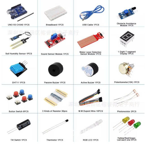 Arduino UNO R3 Basic Starter Kit – Bộ học Arduino nhập môn cho người mới