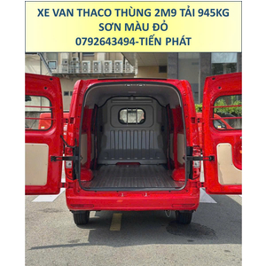Xe Van Thùng 2m9 Tải 945Kg Sơn Màu Đỏ Chạy 24/24 TP.HCM