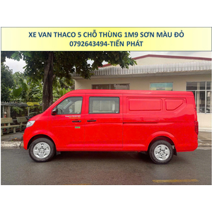 Xe Van Thùng 2m9 Tải 945Kg Sơn Màu Đỏ Chạy 24/24 TP.HCM