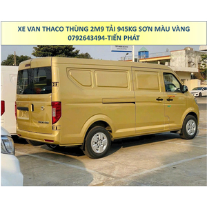 Xe Van Thùng 2m9 Tải 945Kg Sơn Màu Vàng Chạy 24/24 TP.HCM