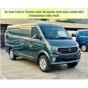 Xe Van Thaco Thùng 2m9 Tải 945Kg Sơn Màu Xanh Rêu Chạy 24/24 TP.HCM