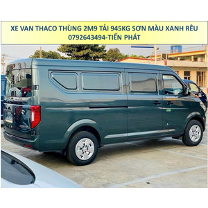 Xe Van Thaco Thùng 2m9 Tải 945Kg Sơn Màu Xanh Rêu Chạy 24/24 TP.HCM