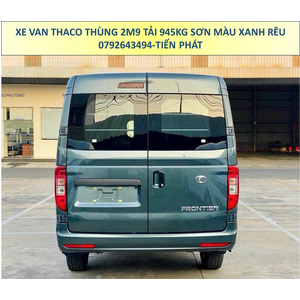 Xe Van Thaco Thùng 2m9 Tải 945Kg Sơn Màu Xanh Rêu Chạy 24/24 TP.HCM