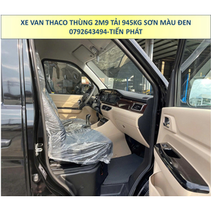 Xe Van Thaco Thùng 2m9 Tải 945Kg Sơn Màu Đen Chạy 24/24 TP.HCM