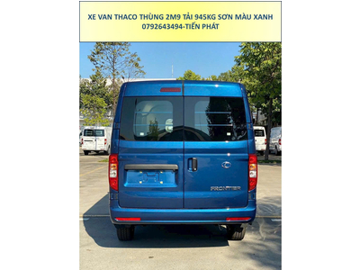 Xe Van Thaco Thùng 2m9 Tải 945Kg Sơn Màu Xanh Tiêu Chuẩn Chạy 24/24 TP.HCM