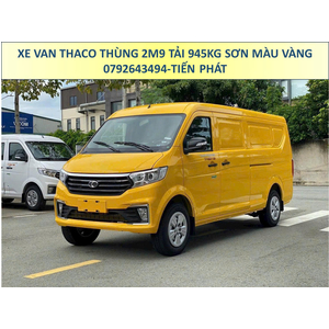 Xe Van Thaco Thùng 2m9 Tải 945Kg Sơn Màu Vàng Tiêu Chuẩn Chạy 24/24 TP.HCM