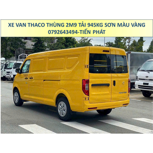 Xe Van Thaco Thùng 2m9 Tải 945Kg Sơn Màu Vàng Tiêu Chuẩn Chạy 24/24 TP.HCM