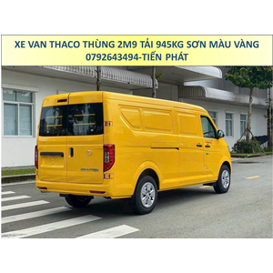 Xe Van Thaco Thùng 2m9 Tải 945Kg Sơn Màu Vàng Tiêu Chuẩn Chạy 24/24 TP.HCM