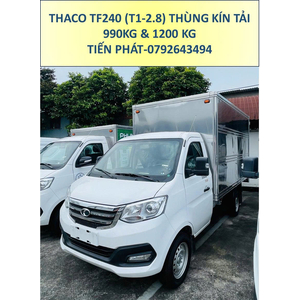 Xe Tải Thaco Thùng Kín Dài 3m25 TF240 (T1-2.8) Tải Trọng 990Kg Và 1,2 Tấn
