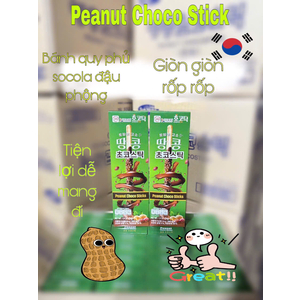 Bánh quy phủ socola đậu phộng