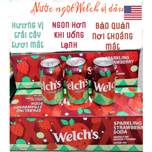 Nước ngọt Welch vị dâu (mỹ)