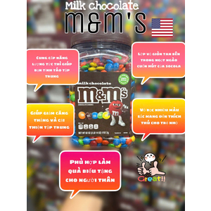 Socola M&M milk chocolate