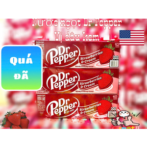 Nước ngọt Dr Pepper vị dâu