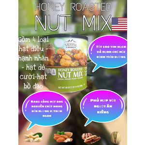 Hạt Mix Honey Roast Nuts (mỹ)